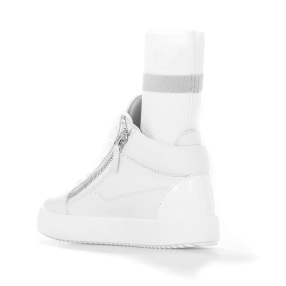giuseppe zanotti BNIB luxury hi-top sneakers/socks - Picture 12 of 15